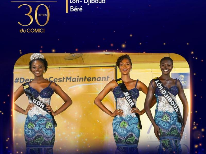 Miss Côte d’Ivoire : Renée N’dri couronnée à Gagnoa, le Gôh en route pour la finale