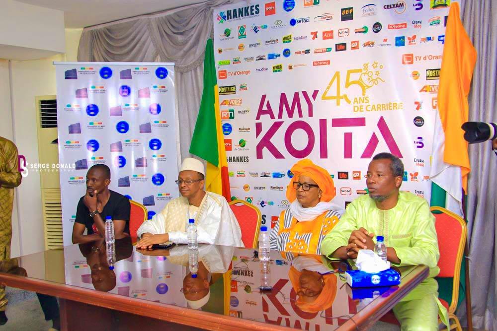 Amy Koita en concert à Abidjan