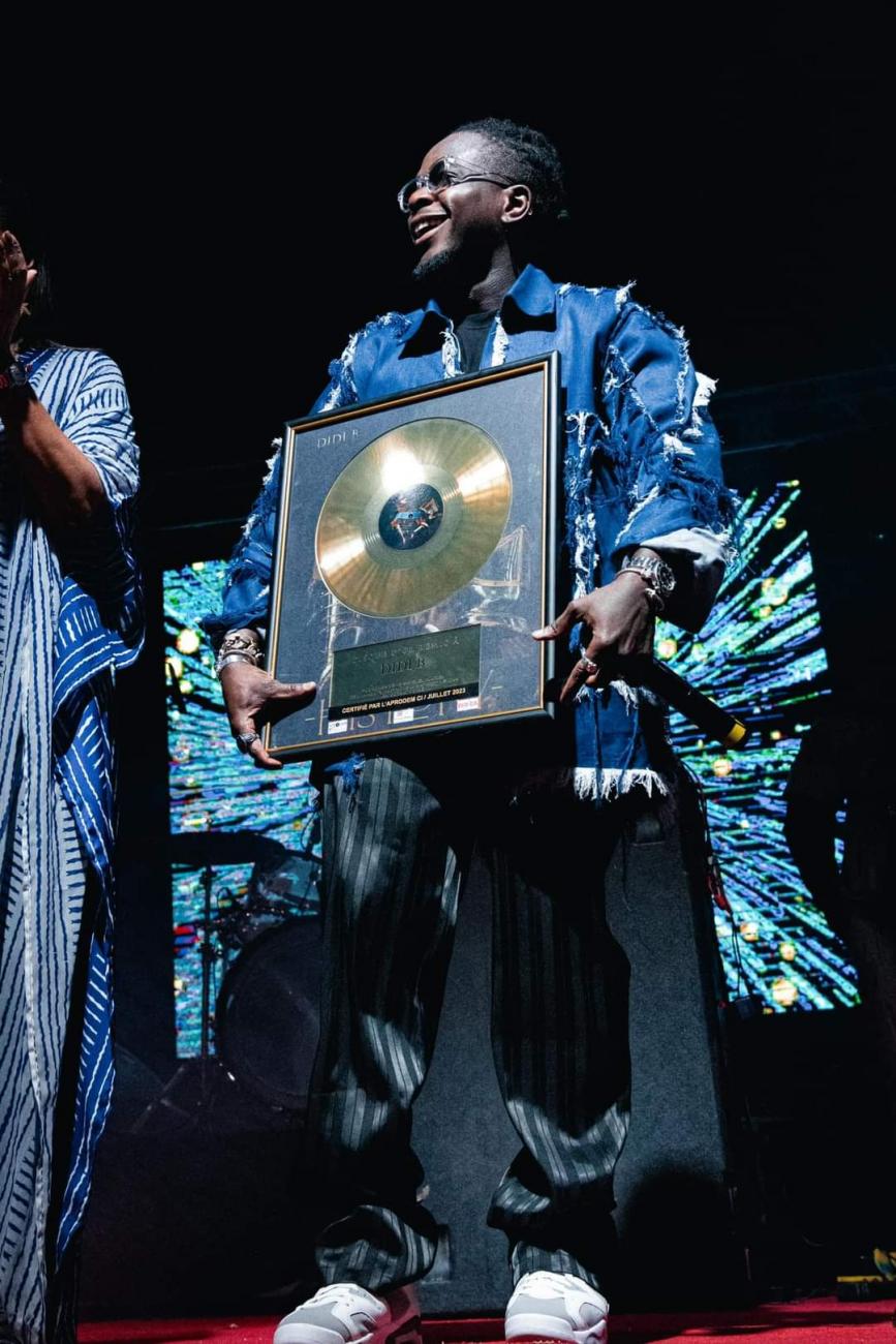 Didi B disque d'or