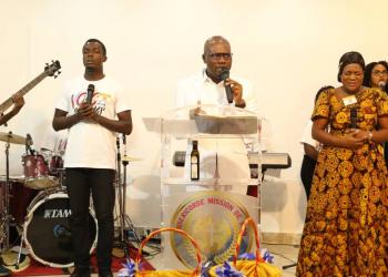 Cérémonie de dédicace du temple Miséricorde Mission de ion