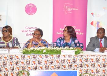 Lancement Reine Awoulaba d'Afrique Cote d'Ivoire