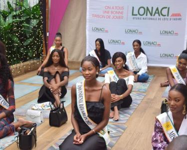 La LONACI met en avant le développement personnel des finalistes de Miss CI lors d'une journée de détente.
