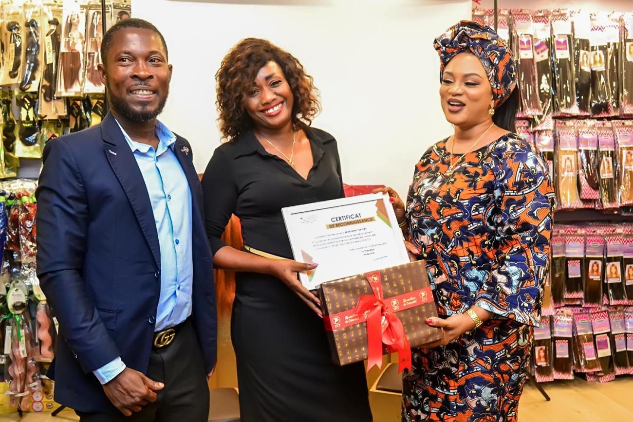 Diaby Mariam encourage les femmes journalistes culturelles à l’entreprenariat.