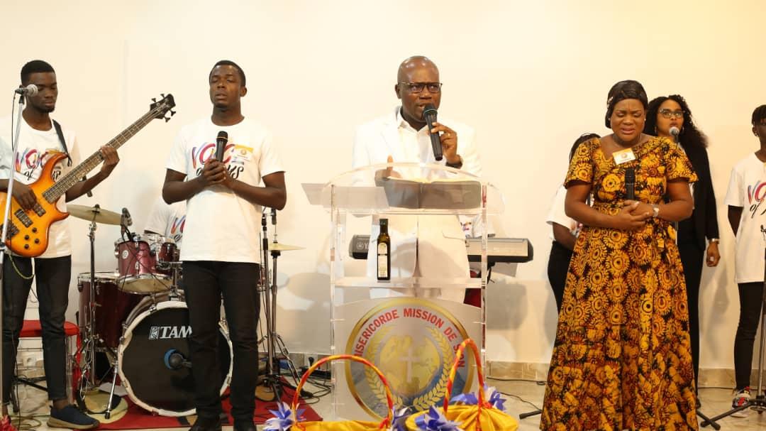 Cérémonie de dédicace du temple Miéricorde Mission de Sion