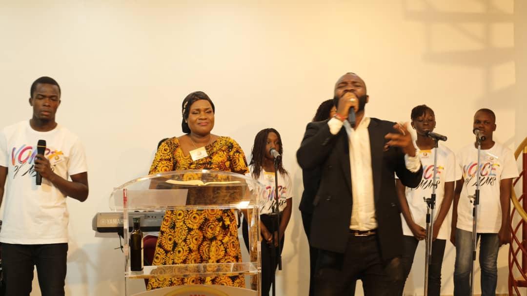 Cérémonie de dédicace du temple Miéricorde Mission de Sion