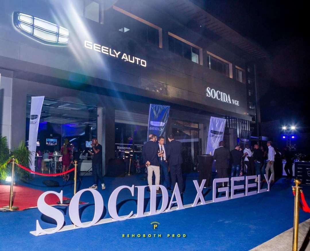 Marlène KOUASSI dévoile la marque GEELY du concessionnaire SOCIDA
