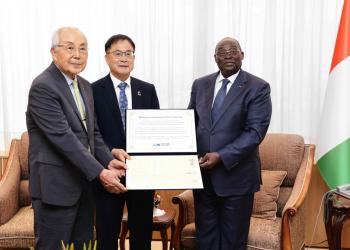 Taekwondo : le président du Kukkiwon choisit la Côte d'Ivoire comme porte d'entrée en Afrique