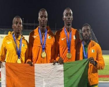 Athlétisme : la Côte d’Ivoire termine les Championnats d’Afrique avec 6 médailles dont 4 en or
