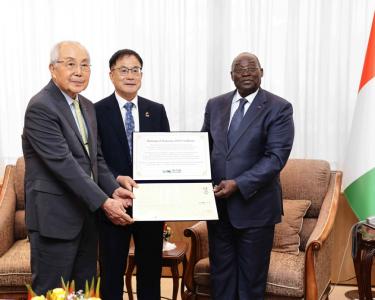 Taekwondo : le président du Kukkiwon choisit la Côte d'Ivoire comme porte d'entrée en Afrique